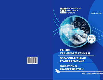 TA’LIM TRANSFORMATSIYASI ILMIY – METODIK JURNAL preview